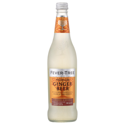 Fever Tree Ginger Beer 500mL (1x Single Bottle) (New) (HO-SSS)