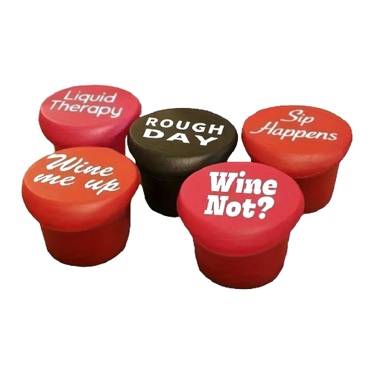 Funny Silicone Wine Bottle Stopper