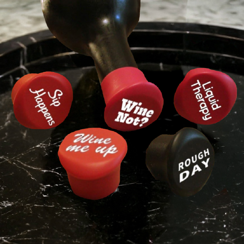Funny Silicone Wine Bottle Stopper