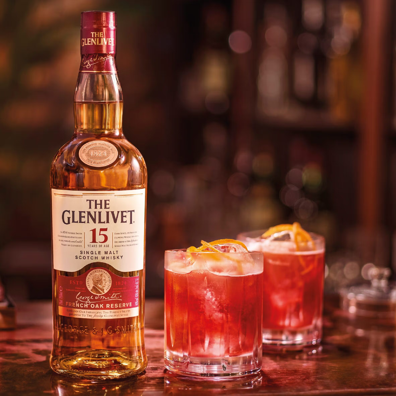 Glenlivet 15 Year Old French Oak Reserve 700mL