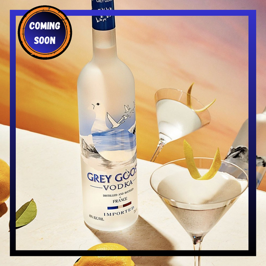 . Grey Goose Vodka 1 Litre (New) (Due Early November)