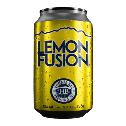 HBBC Hard Lemon Fusion 4 Pack 330mL Cans - (TLT-EOL)
