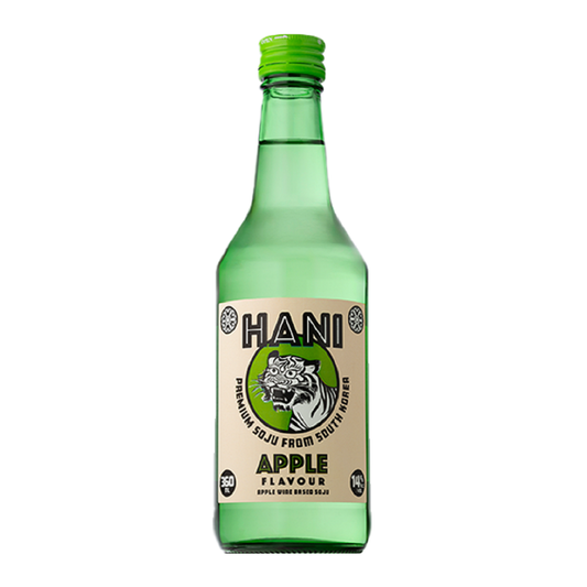 Hani Premuim Soju Apple Flavour 360mL Bottle (New)