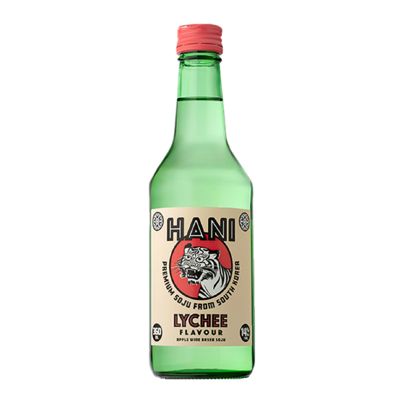 Hani Premuim Soju Lychee Flavour 360mL Bottle (New)