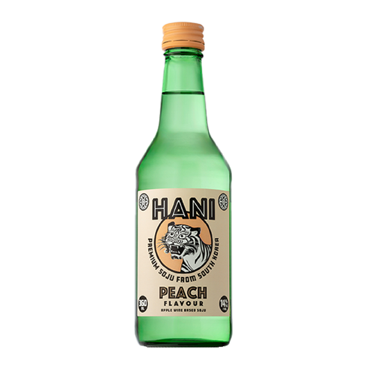 Hani Premuim Soju Peach Flavour 360mL Bottle (New)