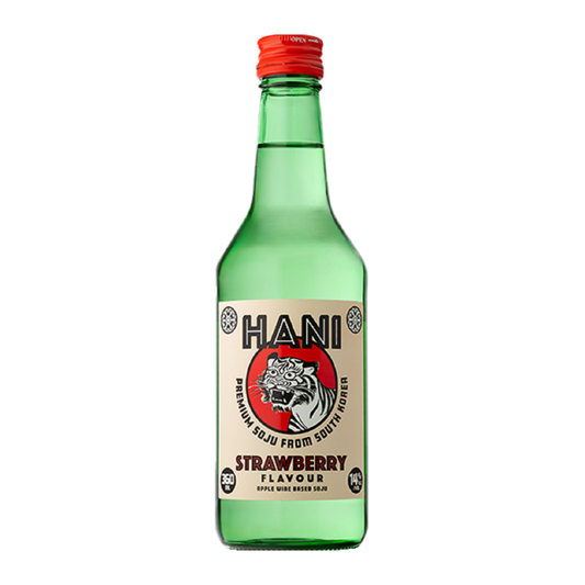 Hani Premuim Soju Strawberry Flavour 360mL Bottle (New)