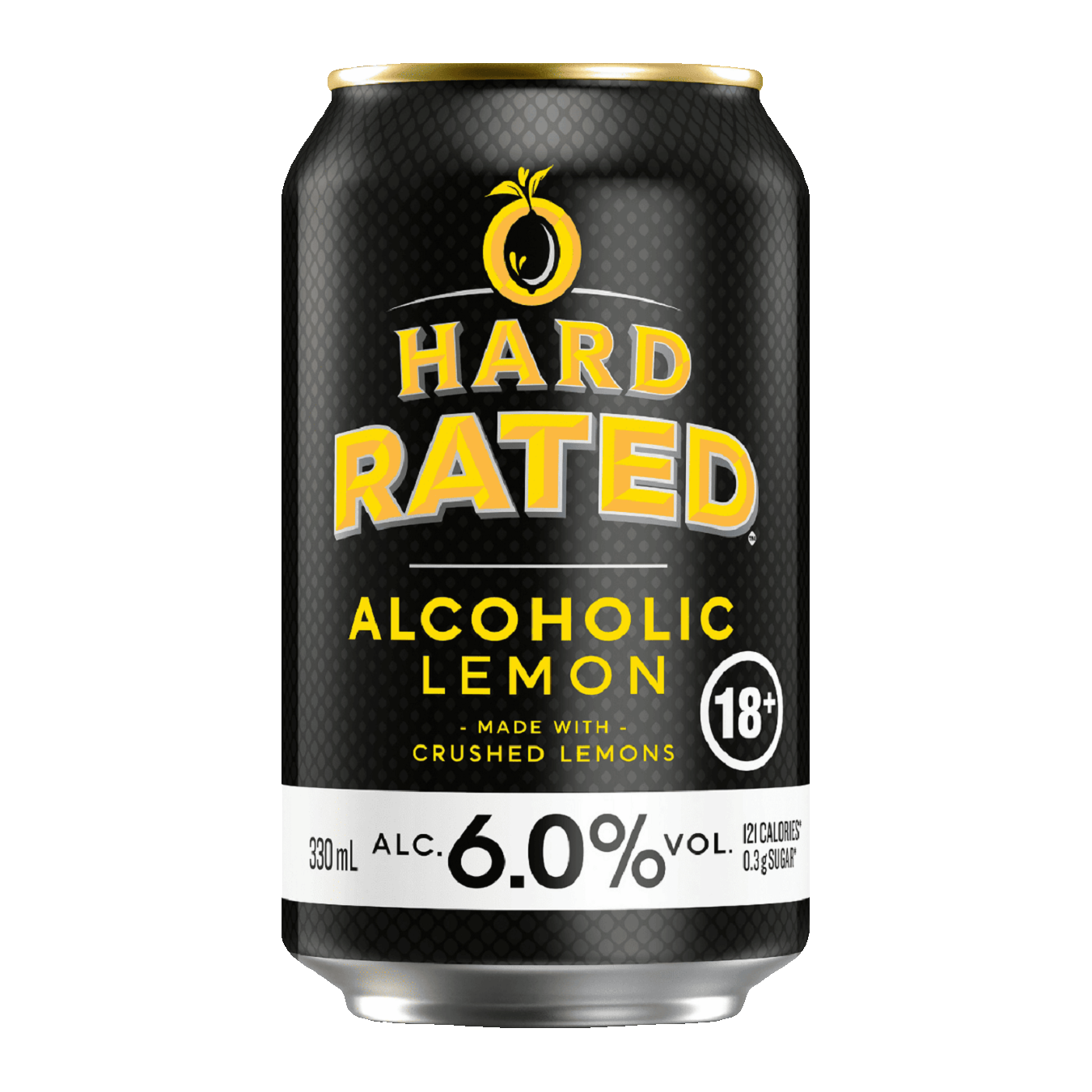 Hard Rated Lemon 6% 6 Pack 330mL Cans - (HO-BS) - (TLT-EOL)