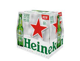 Heineken Silver Low Carb 12 Pack 330ml Bottles