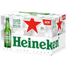 Heineken Silver Low Carb 24 Pack 330ml Bottles