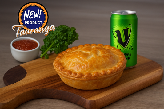 V Energy Drink 500mL + Speciality Pie Combo (New) (Pickup only)