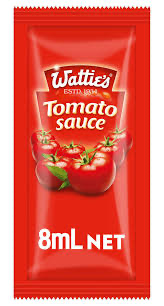Tomatoe Sauce Watties Pouch 8g (New) (Pickup Only)