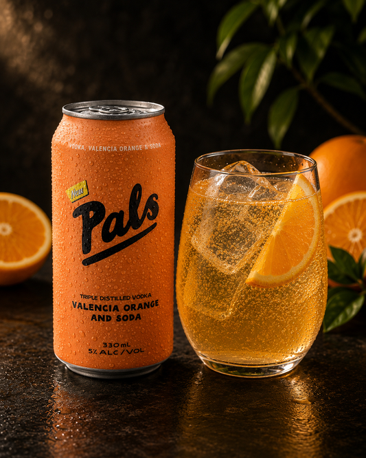 Pals The New One - Vodka, Valencia Orange & Soda 10 Pack 330mL Cans