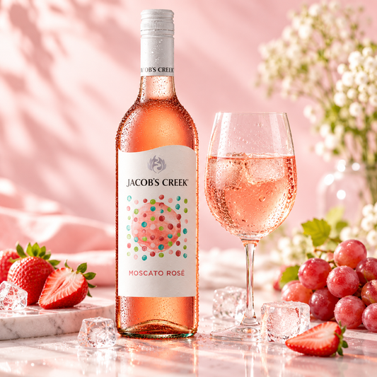 Jacob Creek Dots Moscato Rosé 750mL (New-TLT) )