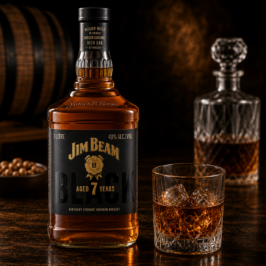 Jim Beam Black 1 Litre (New-TLT)  (HO-BS)