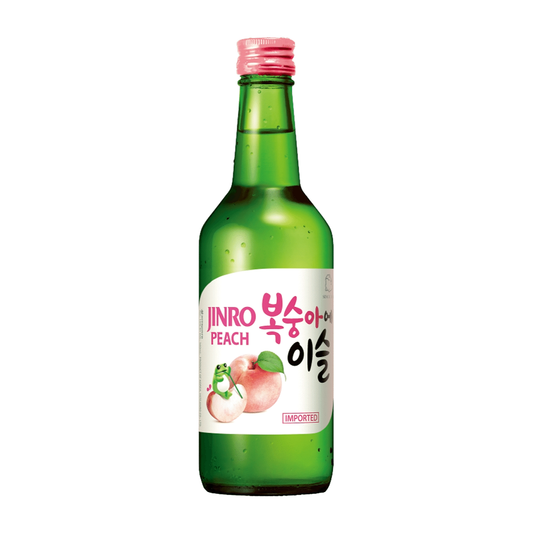 Jinro Peach Soju 13% 360ml - Thirsty Liquor Tauranga