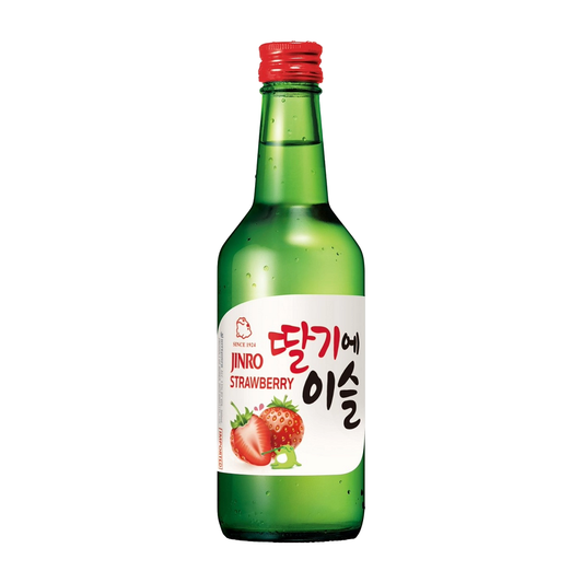 Jinro Strawberry Soju 13% 360ml - Thirsty Liquor Tauranga