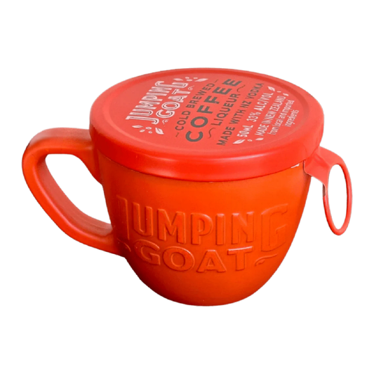 Jumping Goat Coffee Infused Vodka Tear Tab Cups 50mL Miniature