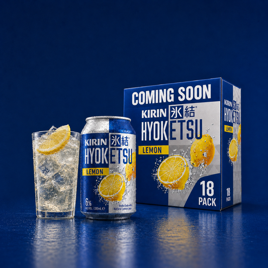 .Kirin Hyoketsu Lemon 6% 18 Pack 330mL Cans (New) (Due 2nd Week November)