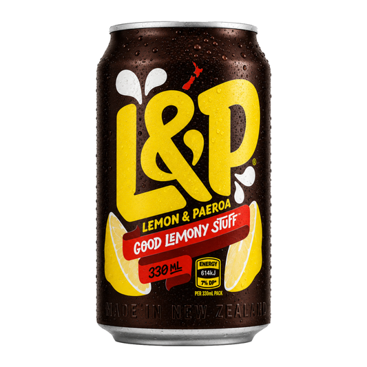 Lemon & Paeroa L&P 330mL Can (Single Can) - (TLT-EOL)