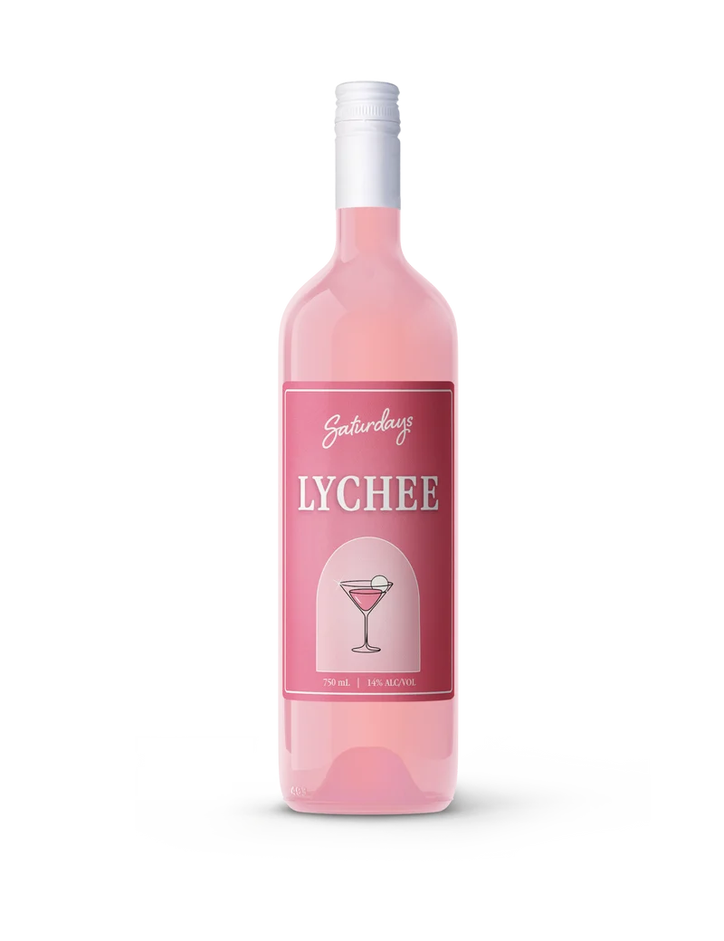 z. Saturdays Lychee Liqueur 14% 750mL (New-TLT) (Due Soon)