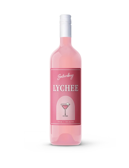 z. Saturdays Lychee Liqueur 14% 750mL (New-TLT) (Due Soon)