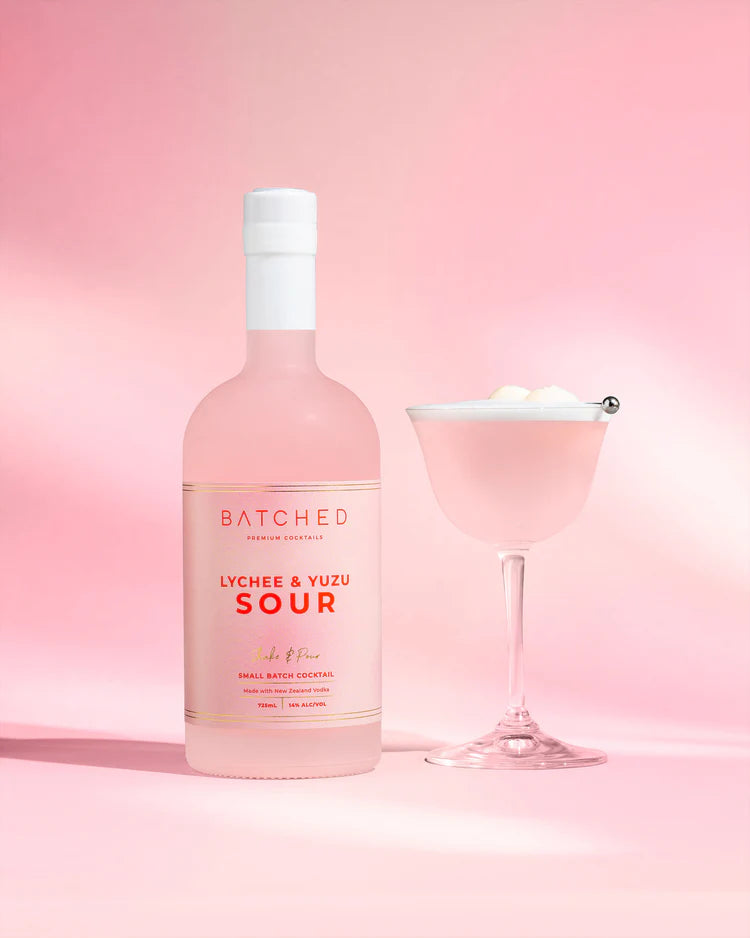 z. Batched 14% Lychee & Yuzu Sour 725mL (New-TLT) (Due Soon)