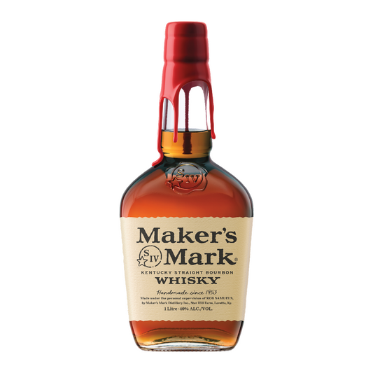 Makers Mark Bourbon Whisky 40% 1 Litre