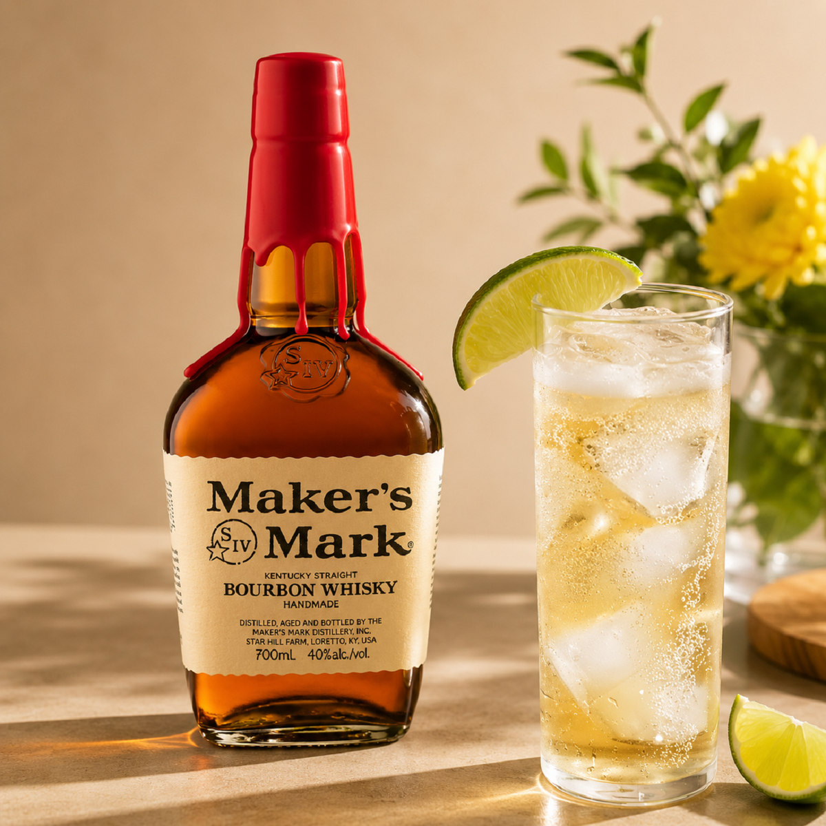 Makers Mark Bourbon Whisky 40% 700mL