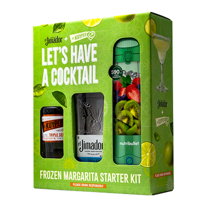 Margarita Gift Kit | De Kuyper Tripple Sec 700mL + El Jimador 700mL + Nutri bullet Portable Blender (TL-EOL)