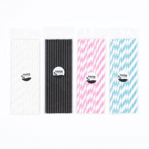 Kiwipong Paper Straws 12 Pack