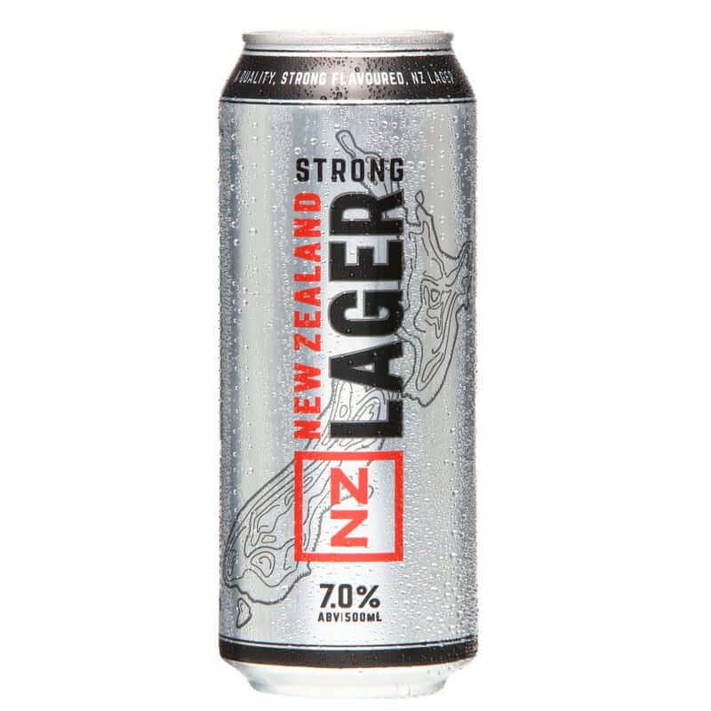 NZ Lager Strong 7% 500mL Can (Single Can)