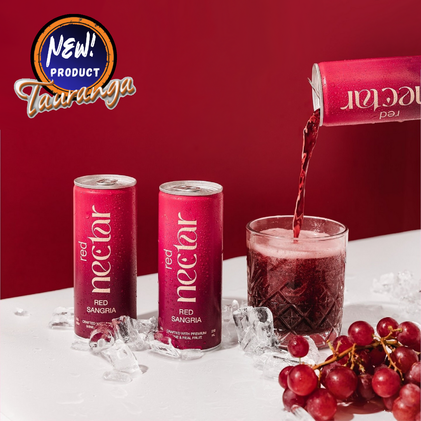 Nectar Red Sangria 6 Pack 250mL Cans (New)