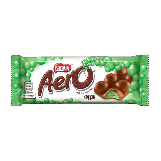 Nestle Aero Mint Chocolate 40g - Thirsty Liquor Tauranga