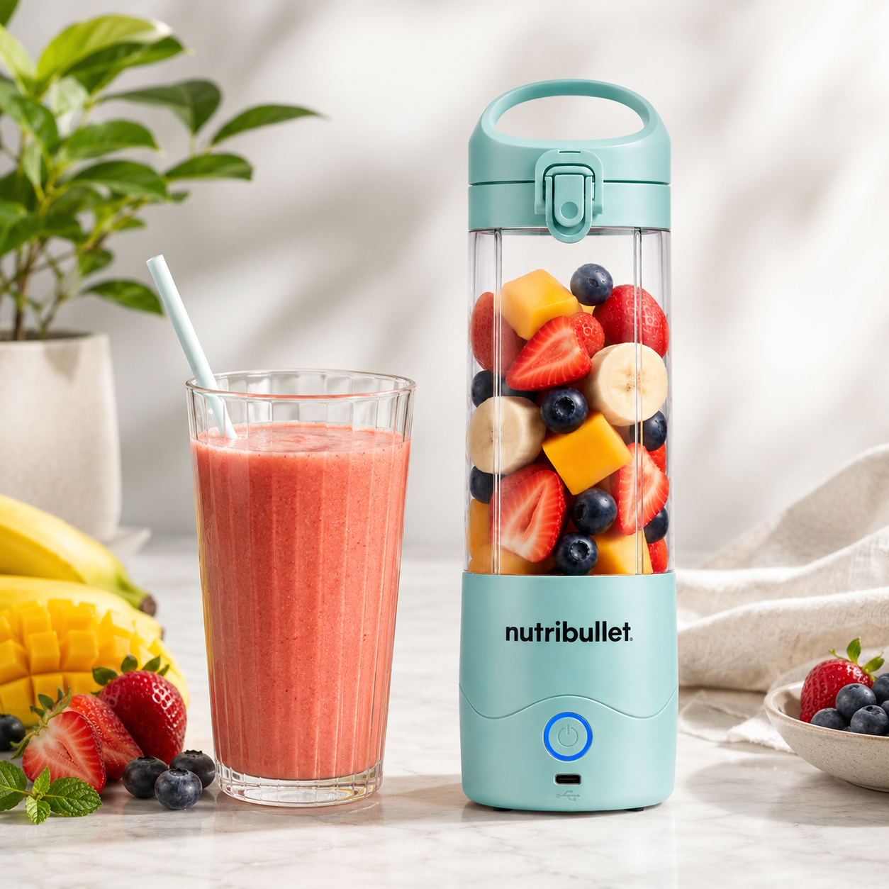 .Nutribullet 590mL Portable Blender (New-TLT) - (TLT-EOL)