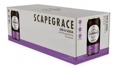 Scapegrace Boysenberry & Lemon 330mL 10 Pack Can