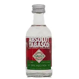 Absolut Tabasco 50mL Miniature  (New)