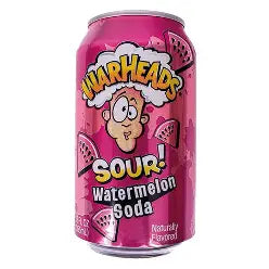 Warheads Sour Watermelon Soda 355mL Can