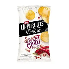 .  Uppercuts Sweet Chilli Relish Chips 140g (New-TLT)