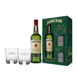 Jameson Giftset | Jameson 700mL + 2 Glasses (New)