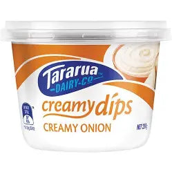 Tararua Creamy Onion Dip 250g (Pickup Only)