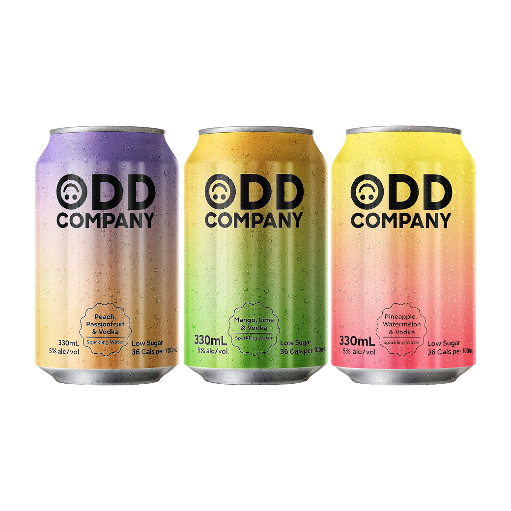 Odd Company Tropical Mixed 5% 10 Pack 330ml Cans - Thirsty Liquor Tauranga