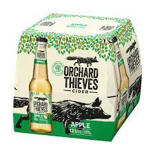 Orchard Thieves Cider Apple 12 Pack 330ml Bottles - Thirsty Liquor Tauranga