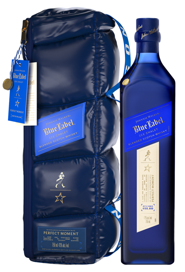 Johnnie Walker Blue Ice Chalet 750mL WFD