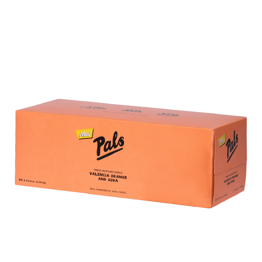 Pals The New One - Vodka, Valencia Orange & Soda 10 Pack 330mL Cans