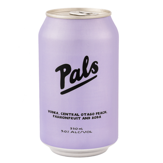 Pals The Purple One - Vodka, Peach, Passionfruit & Soda 10 Pack 330mL Cans