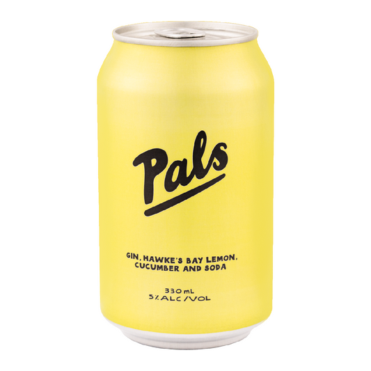 Pals The Yellow One - Vodka, Pineapple, Lime & Soda 10 Pack 330mL Cans