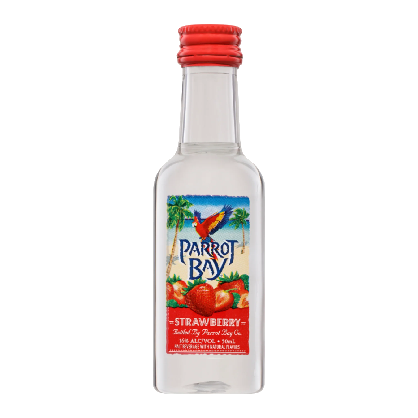 Parrot Bay Strawberry 16% 50mL Miniature