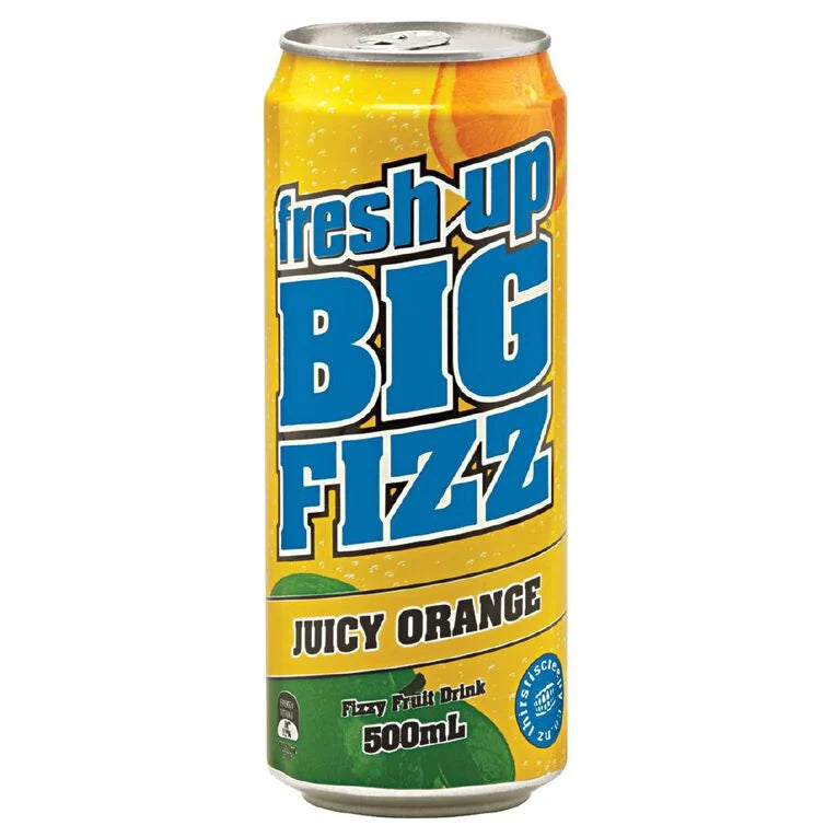 Fresh Fizz 500ml Orange Can