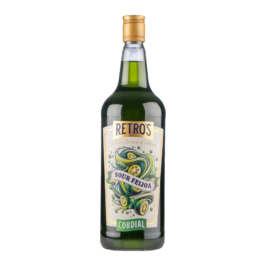 Retro's Sour Feijoa Cordial 750ml (New)