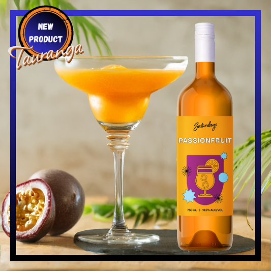 Saturdays Passionfruit Liqueur 750mL (New)